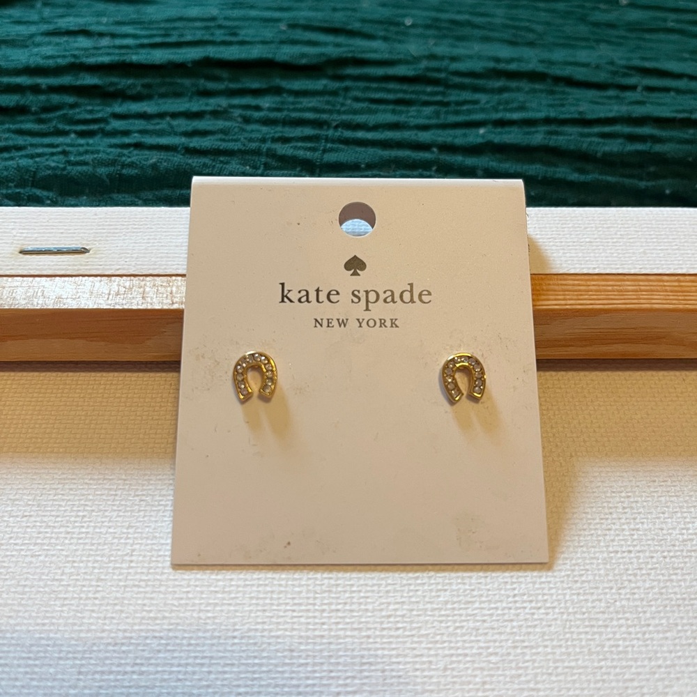 Kate Spade Gold Stud Earrings